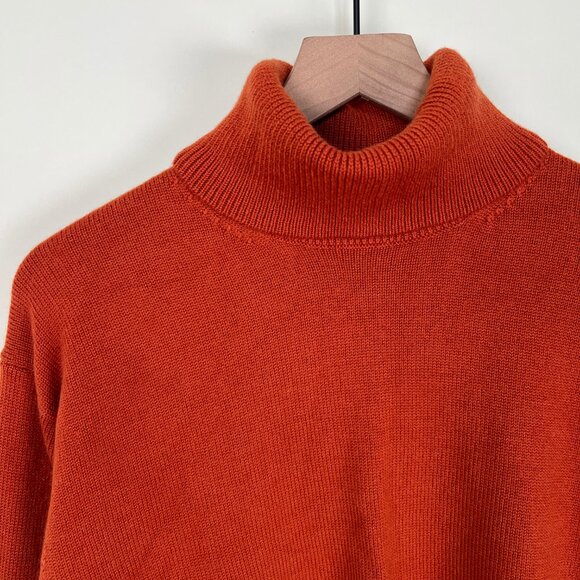 Aritzia 100% Merino Wool Wilfred Free Treasures Turtleneck Sweater Relaxed Fit - Picture 7 of 12